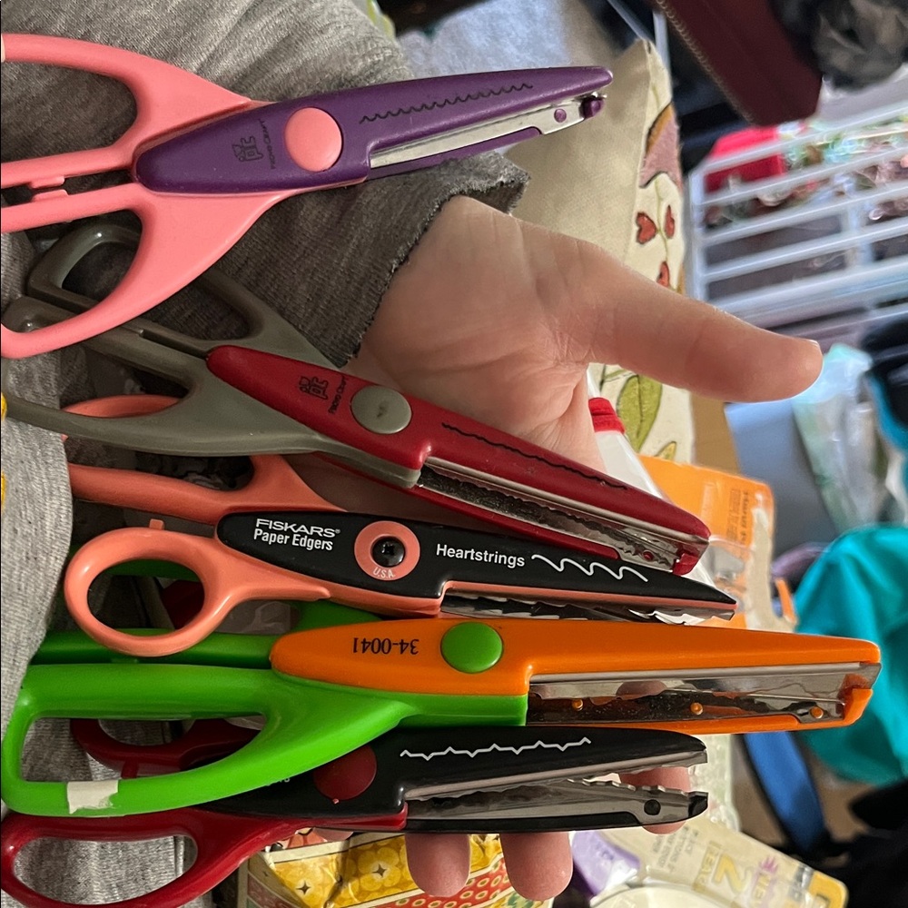 Fiskars Decorative Scissors Set of Five